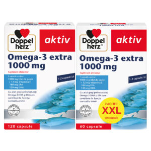 Omega-3 Extra 1000 mg Pachet XXL