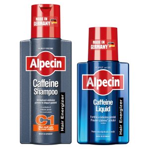 Pachet Promo: Șampon C1 pentru stimularea creșterii părului + Loțiune tonică Caffeine Liquid pentru păr