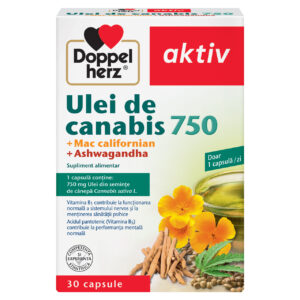Ulei de Canabis 750 + Mac Californian + Ashwagandha