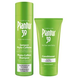 Pachet promo: Șampon pentru păr fin și delicat cu Phyto-Caffeine + Balsam pentru păr fin și delicat