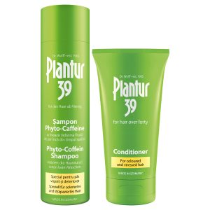 Pachet promo: Șampon pentru păr vopsit și deteriorat cu Phyto-Caffeine + Balsam pentru păr vopsit și deteriorat